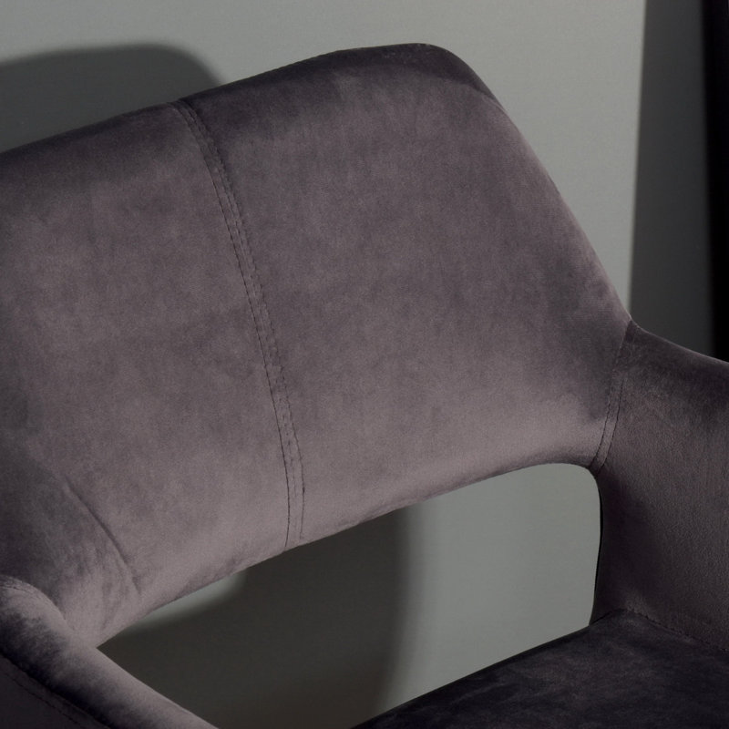 Chaise de travail Lesko, Gris