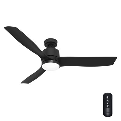 Hunter 60 inch Bolsa Ceiling Fan with LED Light Kit and Handheld Remote