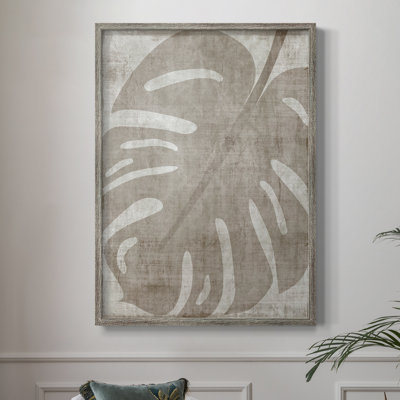 Island Neutrals II Framed Print - Solid Wood