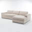Essex 2-Piece 118" Upholstered Sectional-68934100-68934102