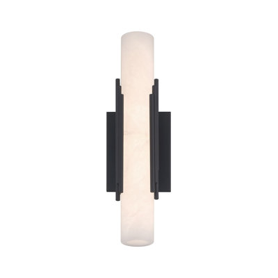 Venna, Outdoor , 16", Urban Bronze, Alabaster