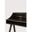 Flow desk - varnished mahogany - rose brown - 2 drawers - rectangular-1391846727