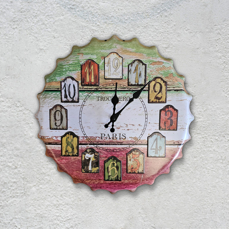 Ambridge Metal Wall Clock