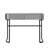39" Mirrored Makeup Vanity Table With Stainless Steel Base, Mirrored Console Dressing Table With 2 Drawers,Versatile Desk For Bedroom And Office-1048733611