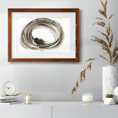 Golden Golden Circles I, impression sur papier