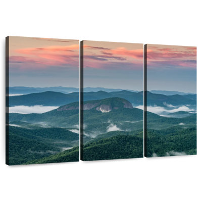 Misty Blue Ridge Mountains