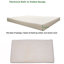 2 pièces, siège de patio de remplacement, coussin de chaise longue d'extérieur