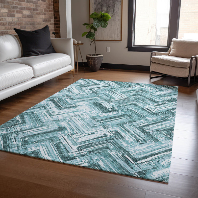 Geometric Rug, Rectangle 9' x 12'