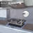 Trifecte 36" Silver Natural Gas 5 Burner Cooktop