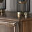 Curved Edge Cabinet with Adjustable Shelves