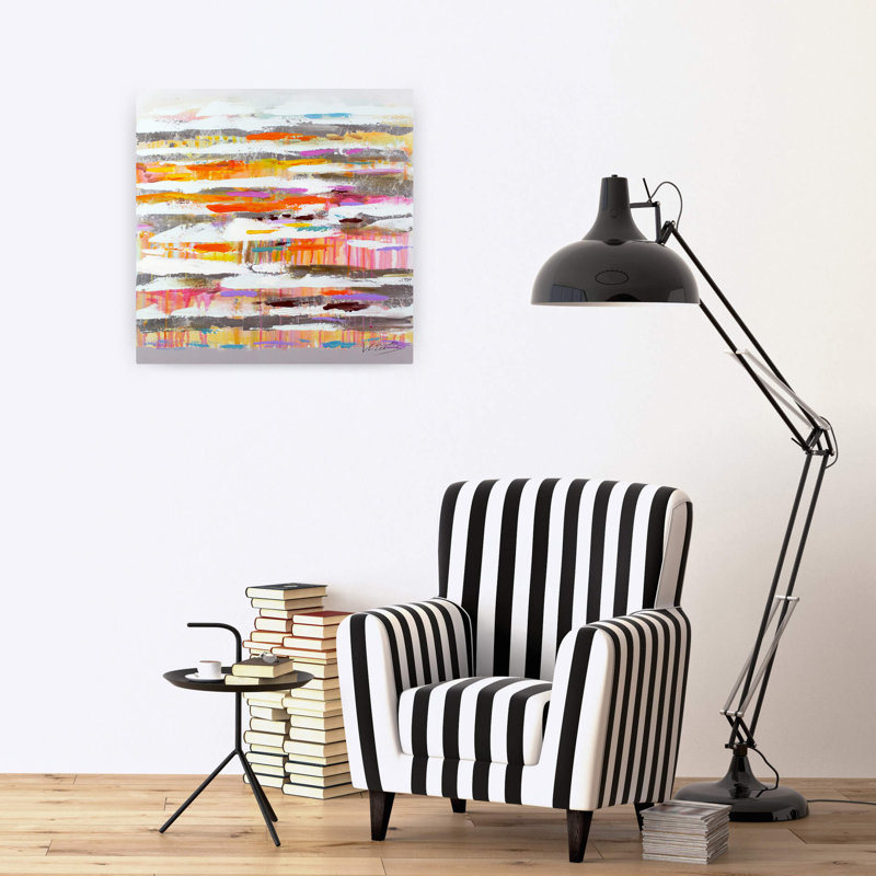 Plains of Happiness - No Frame Square Painting on Canvas