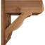 Persienne en bois rustique Funston Craftsman-106951959-31649349
