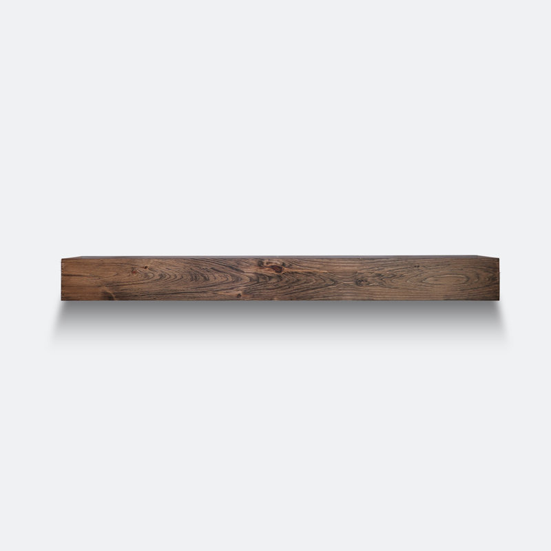 Croll Modern Fireplace Mantel, 36", Provincial