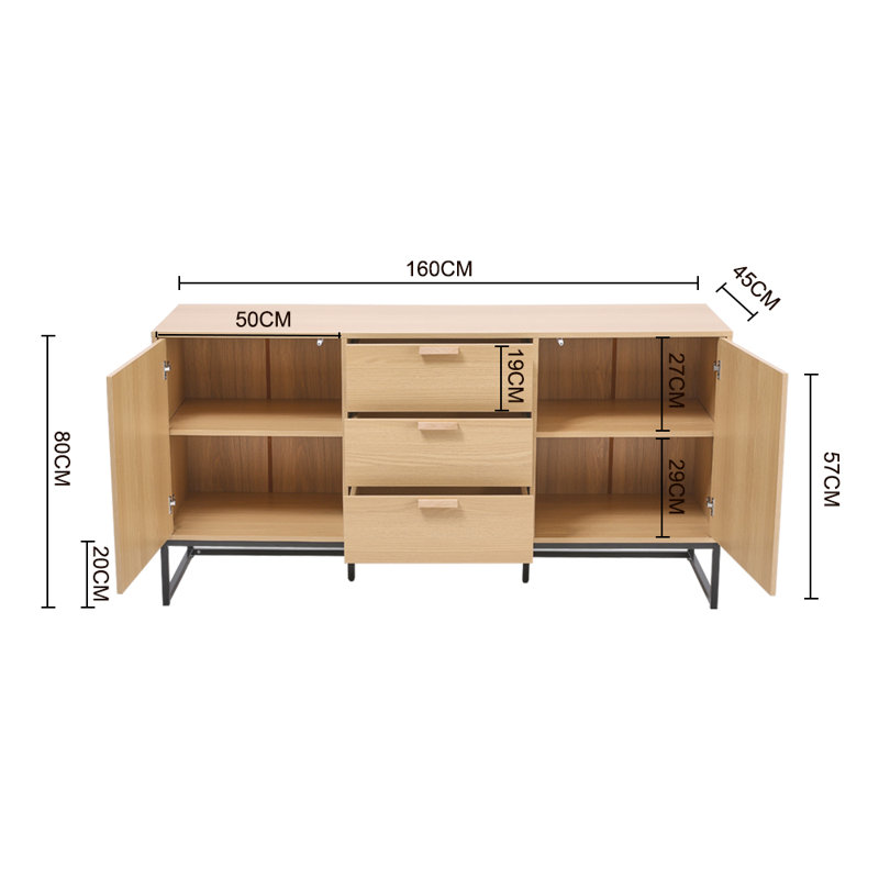Alphin TV Stand for TVs up to 65"