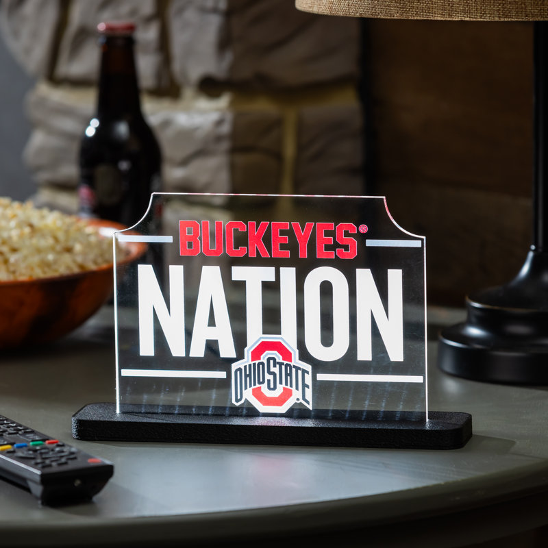 Ohio State University College Rectangle Desklite LED Decor