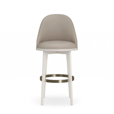 Another Round Upholstered Counter Stool
