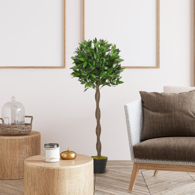 Charleston 120cm Faux Foliage Topiary in Pot