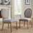 Hildemar 19'' H Linen Upholstered Side Chair-1808051325-1849215361