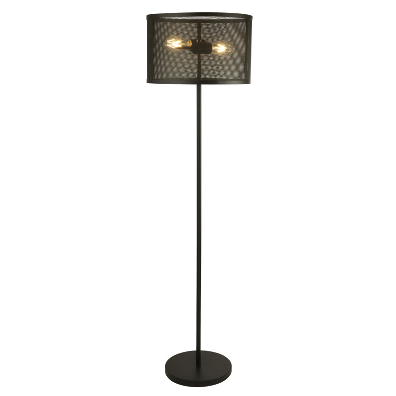 Beelu 145cm Traditional Floor Lamp, Black