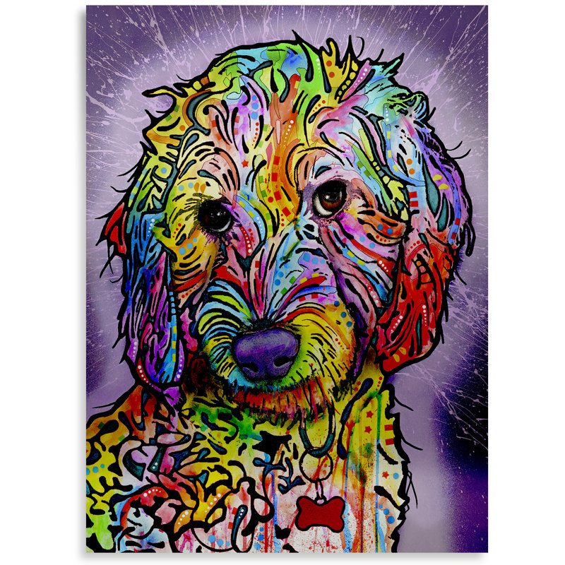 «Sweet Poodle», impression, H 22 po x l 16 po x P 1 po, Aucun mat, Unframed
