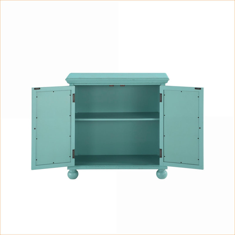 Armoires, commode de rangement moderne et antique avec portes miroir, l 28,25 po x P 13,25 po x H 27,25 po | Traditionnel | Chambre à coucher