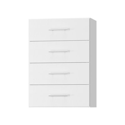 19.5" W Modular Closet System 4 Drawer Short Tower Unit