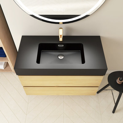 Ensemble de meuble-lavabo simple 35,8 po Lashawndra