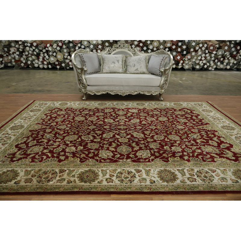Tapis oriental élégant Agra 9 x 12