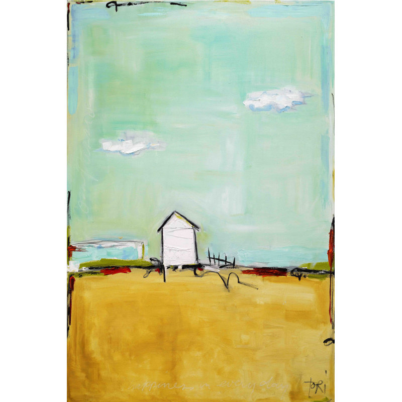 Happiness Everyday by Tori Campisi - Wrapped Canvas Print, 152 cm H x 102 cm W