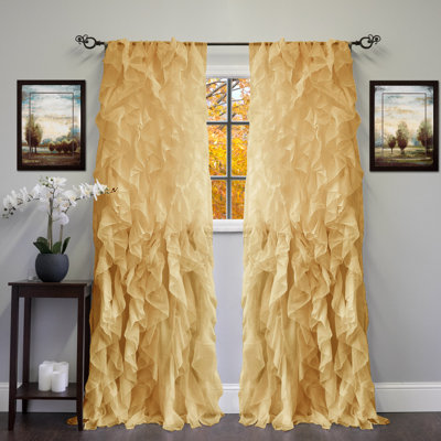 Fulda Semi Sheer Curtain Single Panel