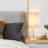 15.3" Elegant Gold Haymer Table Lamp-652272932