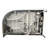 70.9'' x 47.25'' Whirlpool Acrylic Bathtub with Faucet-25300921