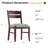 Upholstered Solid Wood Dining Chair-1135882477