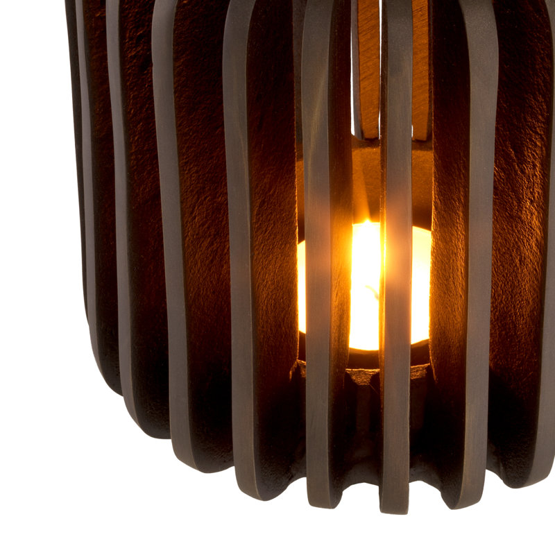 Lapidos Aluminum Tabletop Tealight Holder, 7.09" H x 6.5" W x 6.5" D