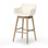 Hannah Swivel Stool-Kerbey Ivory