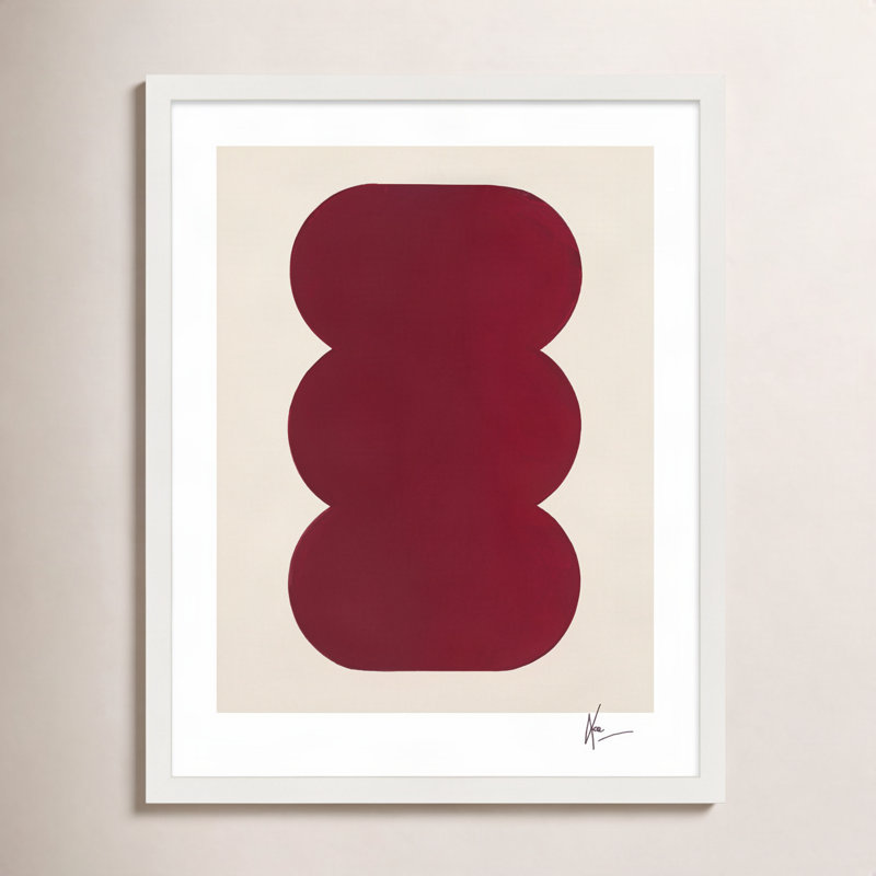 Keyhole 1 Painting by Lee Lessem, 25" H x 20" W x 1.25" D, White Framed