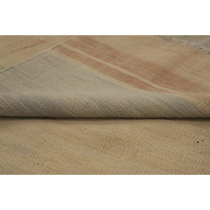 Tapis géométrique kilim 10 x 13