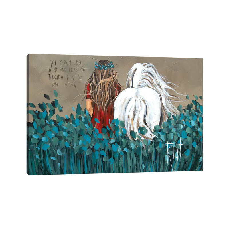 «You Remain Close» - Giclée sur toile tendue avec châssis, H 26 po x l 40 po