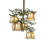 29" Wide 5 Light Chandelier