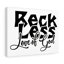 Reckless Love Of God - Wrapped Canvas Print-1933166538