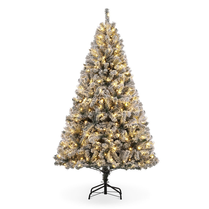 Arbre de Noël artificiel enneigé 6 pi