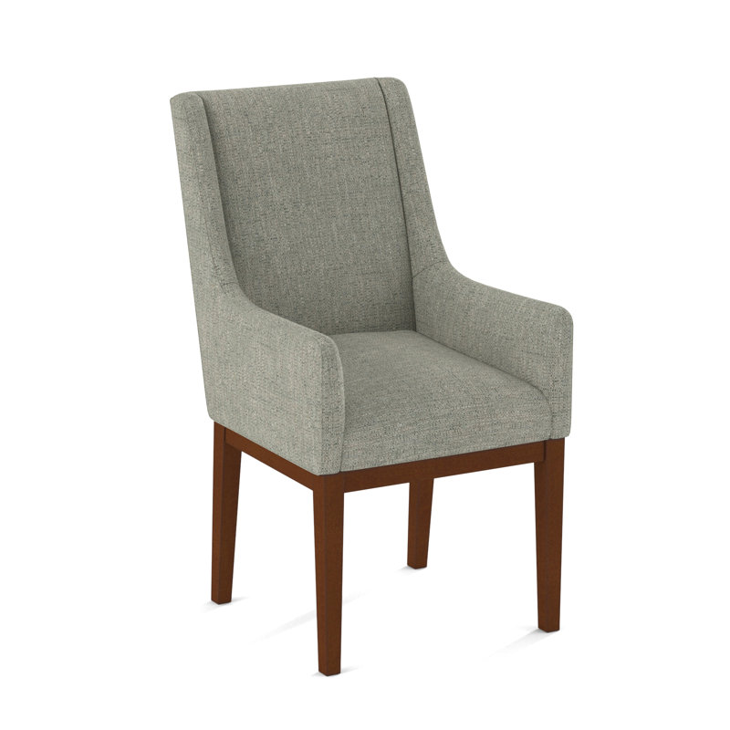 Upholstered Arm Chair, 61492-88, English Saddle