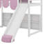 Cadre de lit mezzanine en bois avec tente-376864557-376864559