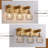 Farmhouse Vanity Light Fixture With Metal Shade And Wood Accents, 3-Light Antique Brass Wall Sconce For Bathroom, Bedroom, And Hallway-699618417-699618422-699618418