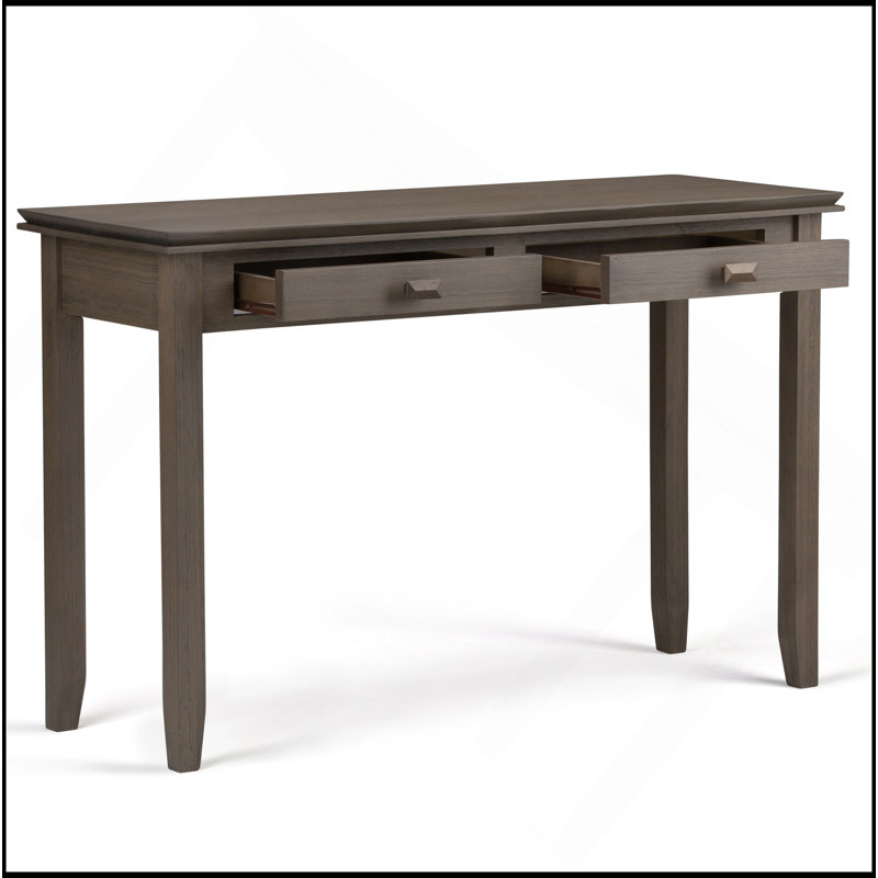 Artisan - Console canapé - Gris campagne, Marron foncé