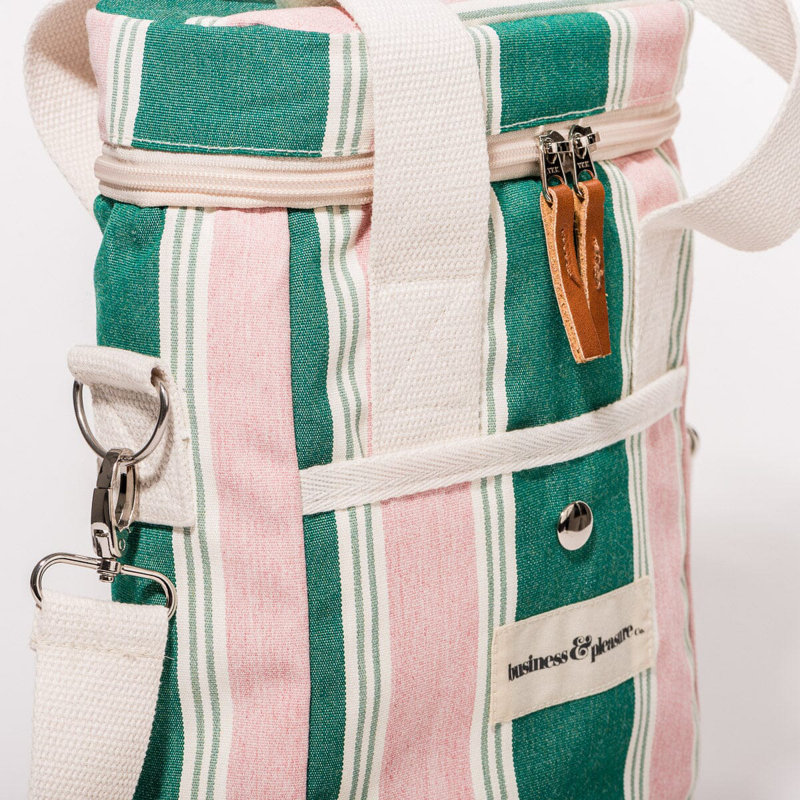 Le sac fourre-tout The Wine Cooler, Vert/rose