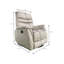 Fauteuil inclinable électrique en velours-816931288