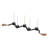 Cole And Grey Mango Wood Garland Decorative Candle Holder With Tassel-1579723615