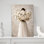 «Overgrown Floral Bouquet Delicate Elegant Elegant Romantic Nature Flower», art mural