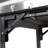 Farmhouse Wood Kitchen Islands Rolling Cart, Mobile Bbq Station